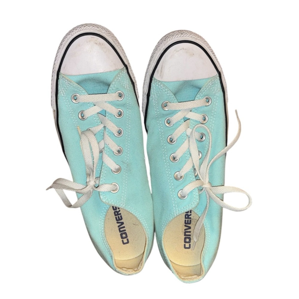 Converse Women's Aqua Shoes Size 10